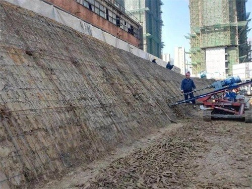 蜀山建筑边坡支护